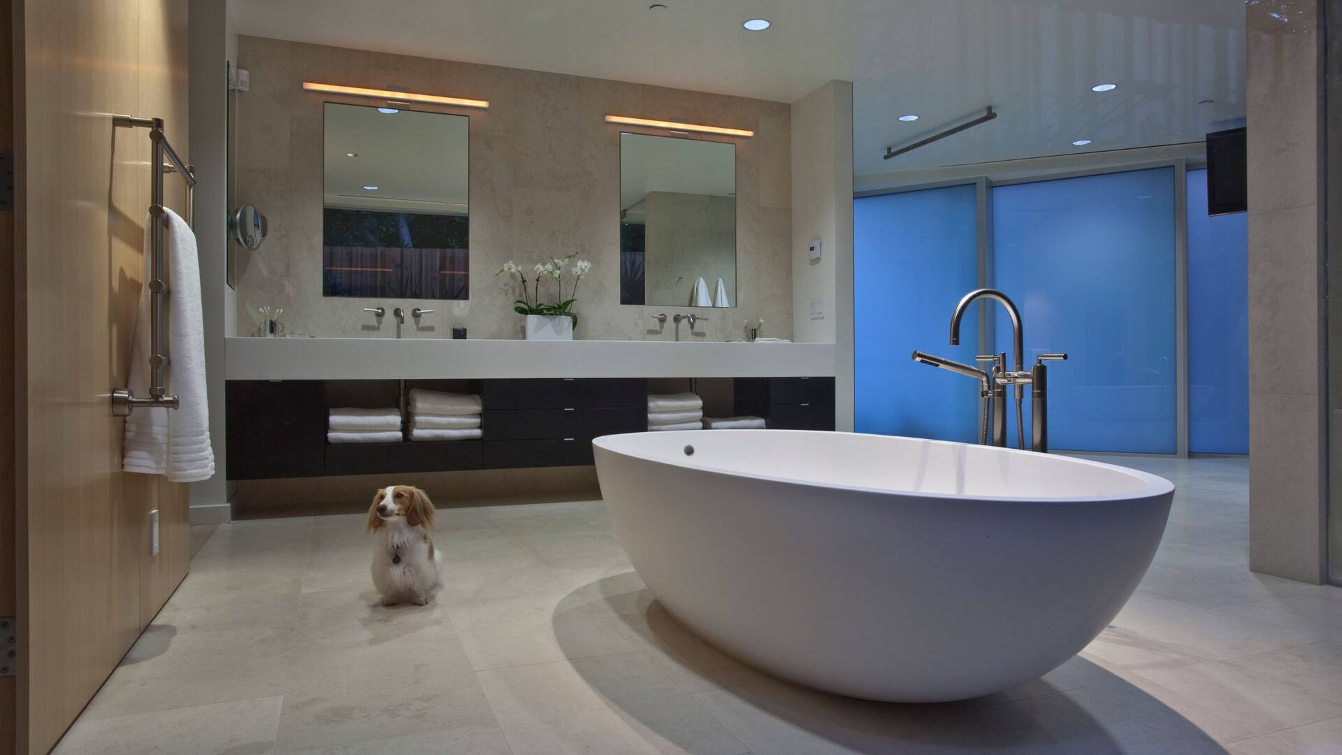 Luxurious remodeled bathroom by Fox Bath